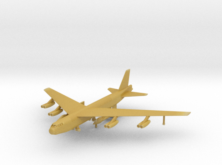 1/700 North American X-15 with B-52 Mothership 3d printed 