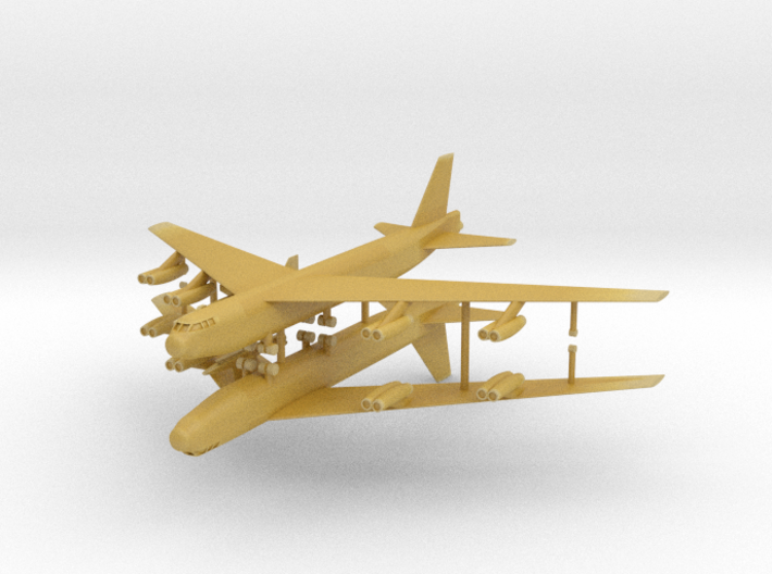 1/600 Experimental Aircraft Set 2 3d printed 