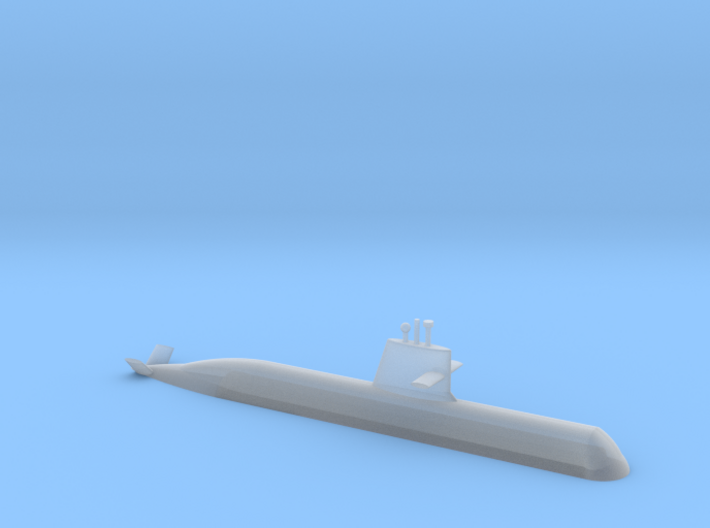 1/700 Soryu Class Submarine (Waterline) 3d printed