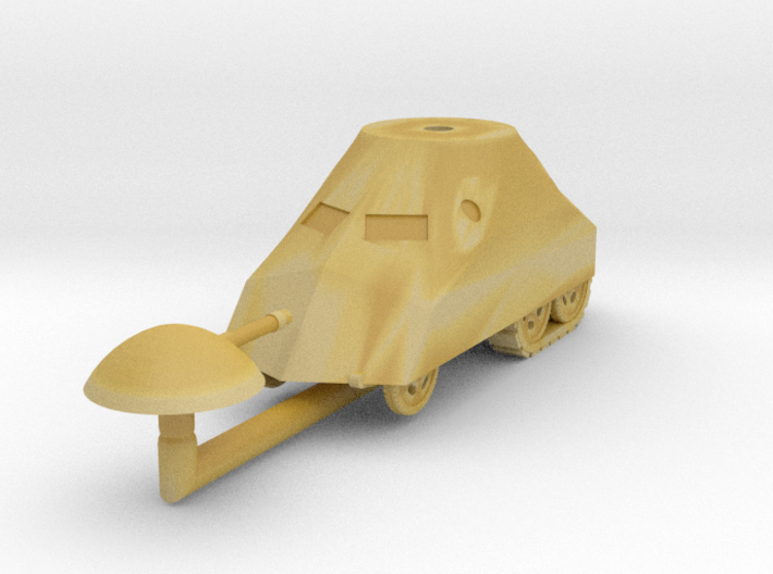 1/72 Tortuga armored car 3d printed