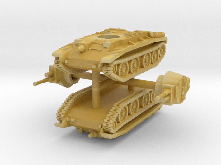 1/285 (6mm) 10TP cruiser tank (x2) 3d printed 