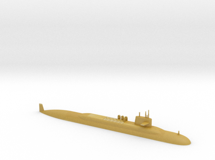 1/600 Lafayette Class Submarine (Waterline) 3d printed 
