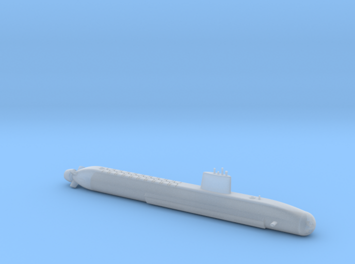 1/700 Barracuda Class Submarine (Block 2A - SSGN) 3d printed