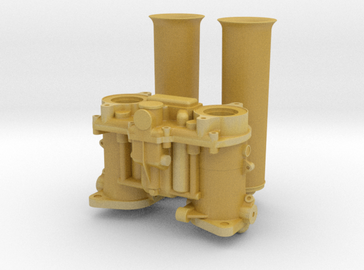 1 12 Scale Down Draft Webber Carbs With Tall Veloc 3d printed