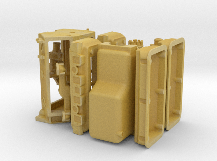 1/12 392 Hemi Basic Block Kit 3d printed