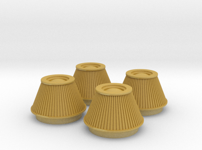 1/18 K&amp;N Cone Style Air Filters TDR 4600 3d printed