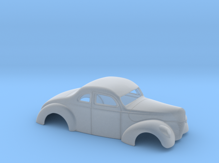 1/18 1940 Ford Coupe 2 Inch Chop 3d printed