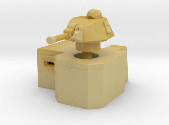 Bunker with Somua S35 turret 1/120 3d printed