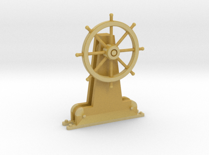 Steam Picket Wheel 1/48 3d printed 