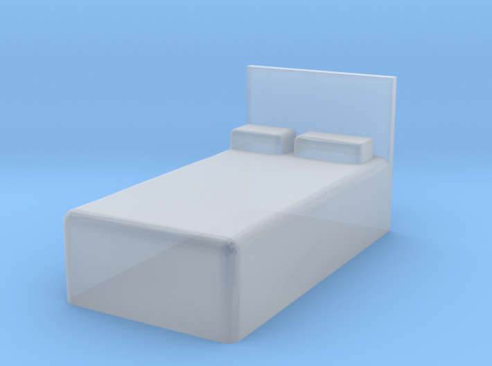 Twin Bed 1/43 3d printed