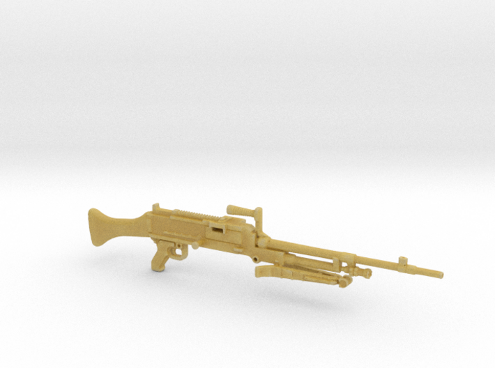 M240 General Purpose machine gun 1/24 3d printed 