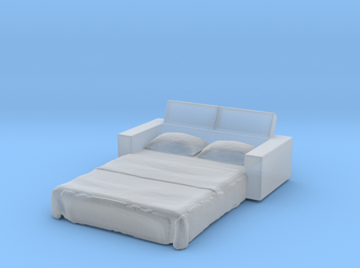 Sofa Bed 1/76 3d printed
