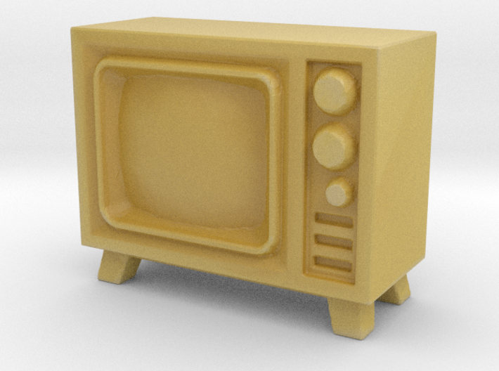 Old Television 1/56 3d printed