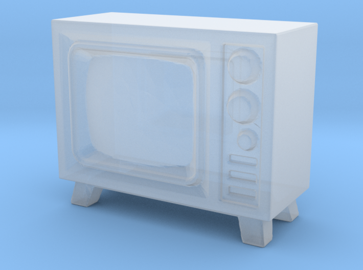 Old Television 1/12 3d printed