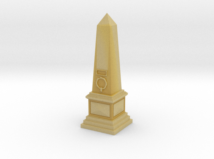 Obelisk monument (TT 1:120) 3d printed 