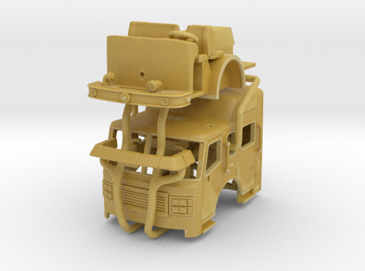 1/64 ALF Eagle Heavy Rescue Cab 3d printed