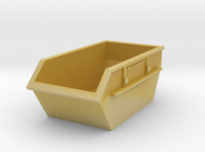 Construction Waste Container 1/76 3d printed
