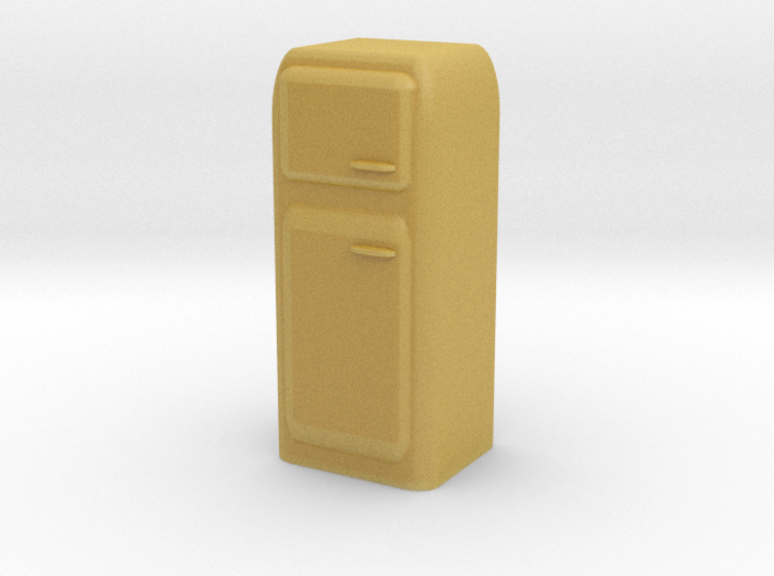 Vintage Fridge 1/64 3d printed