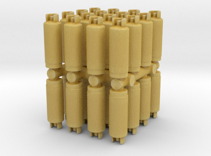 Gas Cylinder Tank (x32) 1/144 3d printed