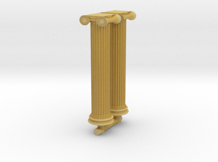 Greek Ionic Column (x2) 1/120 3d printed