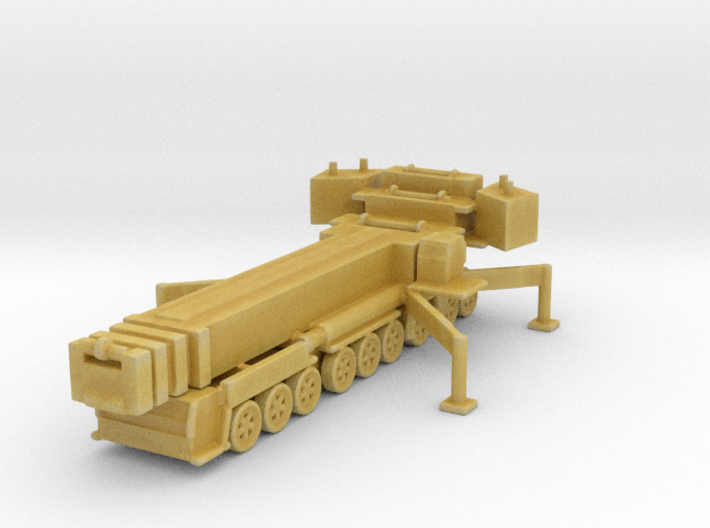 Liebherr LTM 1750-9.1 (deployed) 1/400 3d printed