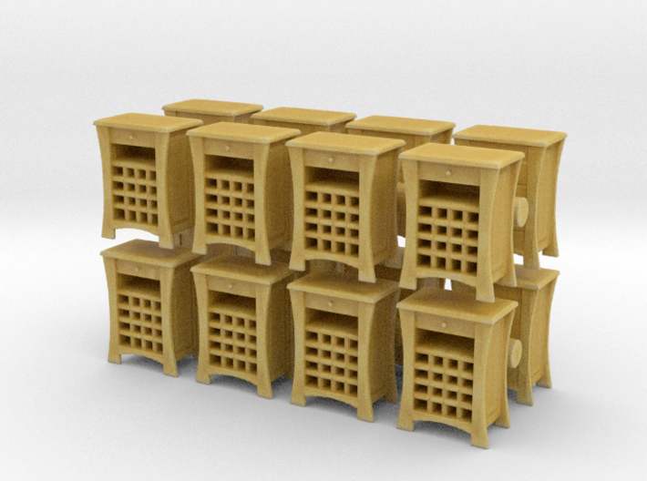 Wine Cabinet (x16) 1/144 3d printed