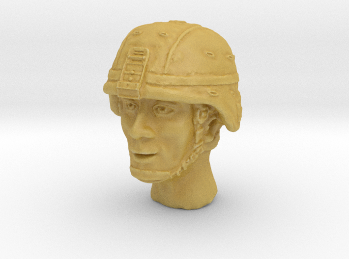 1/16 US Army ACH HELMET Head 1 3d printed 