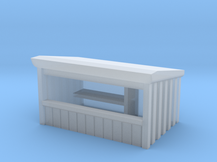 Wooden Market Stall 1/48 3d printed