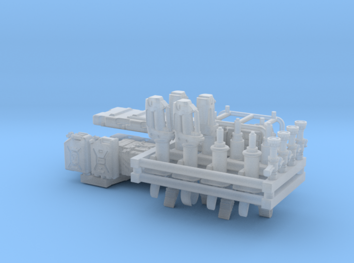 1/48 FireFighter Tools Set03-01 3d printed