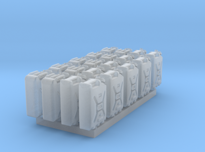 1/43 Military Fuel+Water Can Set401 3d printed