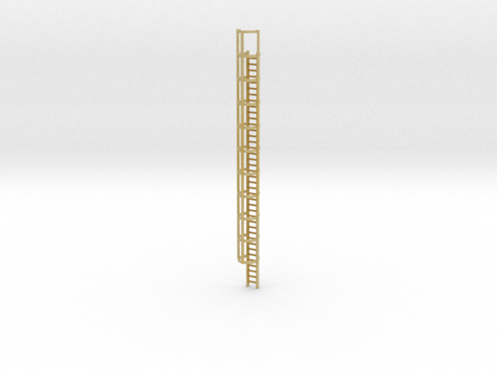 40ft Cage Ladder 1/100 3d printed