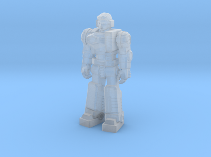 Diaclone Pilot, at attention 35mm Mini 3d printed