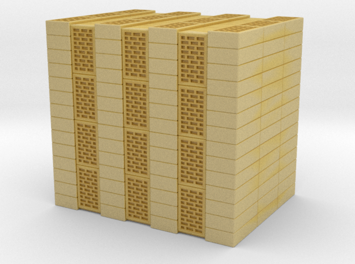 Concrete Bricks Pile 1/48 3d printed