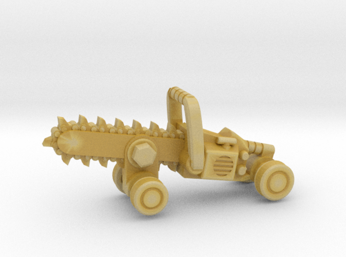 Chainsaw Car, Prize Size! 3d printed