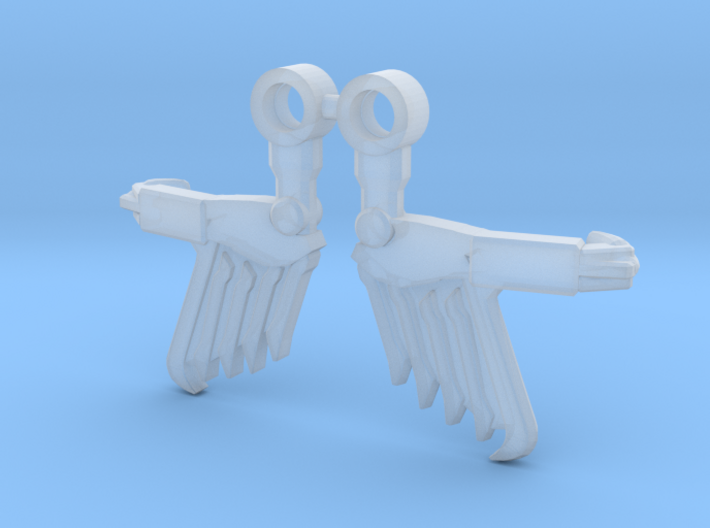 Wings for PotP Dinobot Slash 3d printed