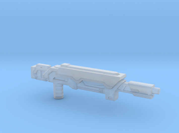 Earth Wars Laser Rifle (5mm) 3d printed