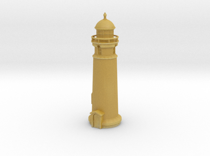 Lighthouse (round) 1/120 3d printed