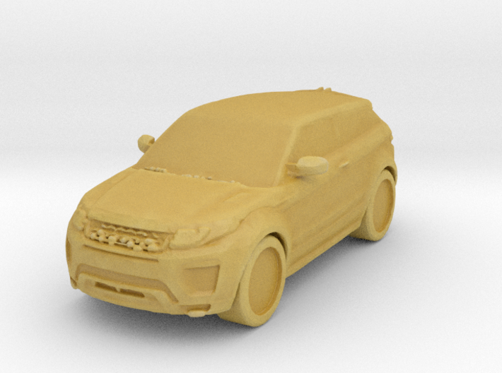 Range Rover Evoque 1/87 3d printed