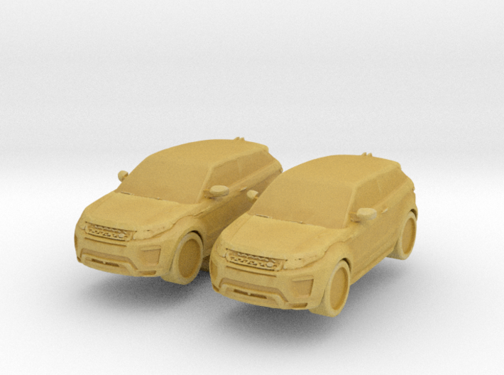 Range Rover Evoque (x2) 1/200 3d printed