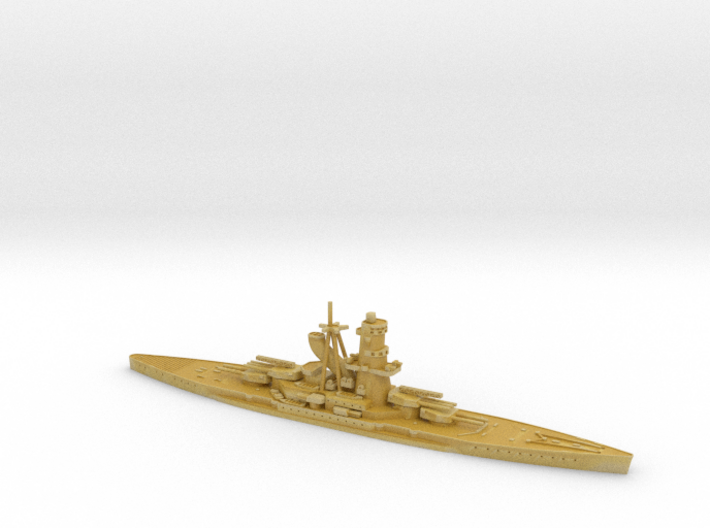 IJN Hiraga 1/2400 (Hiraga's Treaty Battleship Desi 3d printed