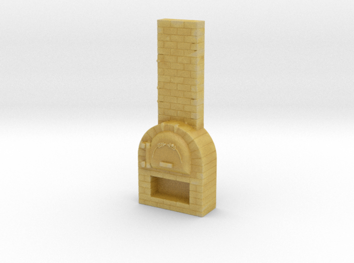 Brick Oven 1/56 3d printed