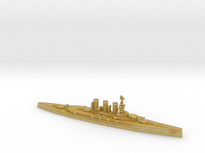 HMS Tiger 1914 1/1250 3d printed