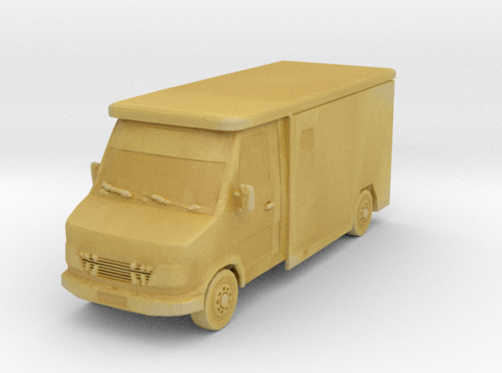 Mercedes Armored Truck 1/64 3d printed