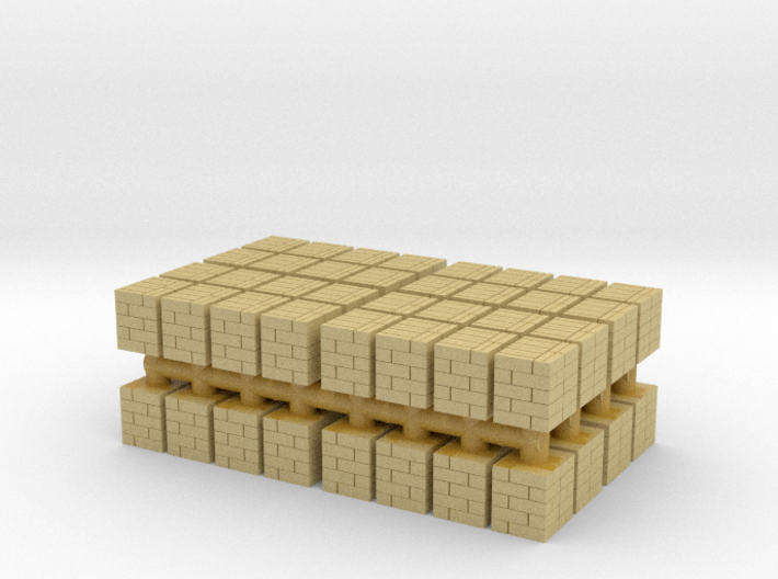 48x40in Pallet Box Load (x64) 1/500 3d printed