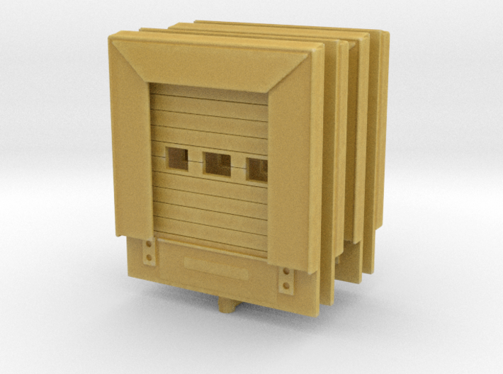 Loading Dock Door (x4) 1/200 3d printed