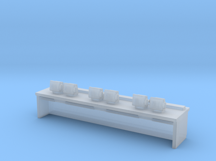 Fast Food Cash Counter 1/120 3d printed