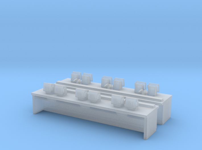 Fast Food Cash Counter (x2) 1/160 3d printed