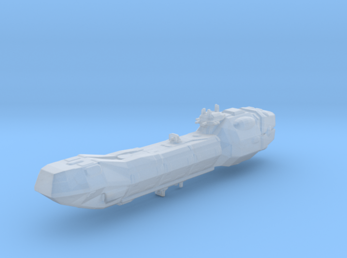 Imperial Lancer Class Frigate 3d printed