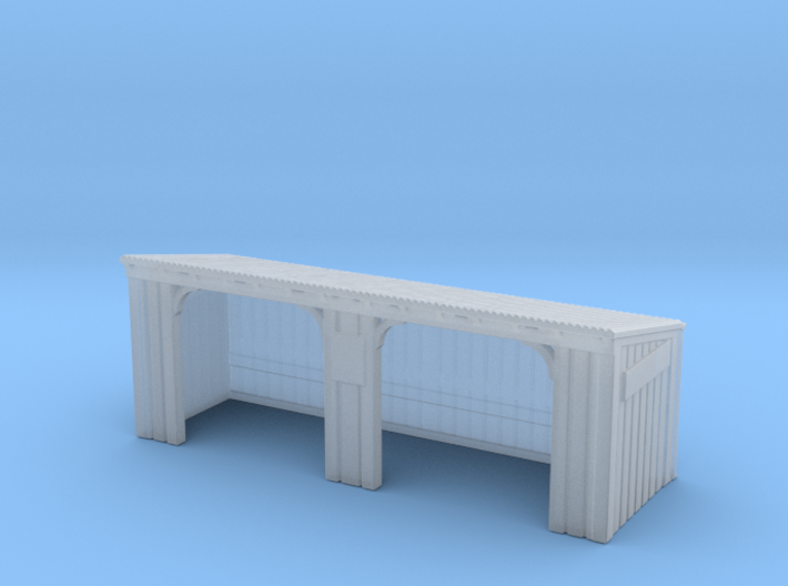 Farm Wooden Shed 1/144 3d printed