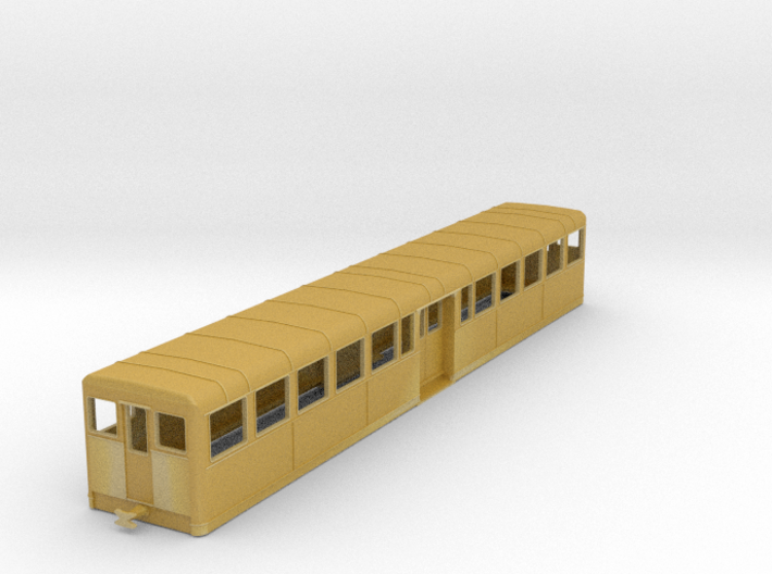c-100-camargue-decauville-coach 3d printed